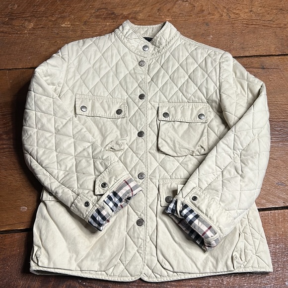 Burberry Jackets & Coats Burberry Quilted Nova Check Jacket Poshmark